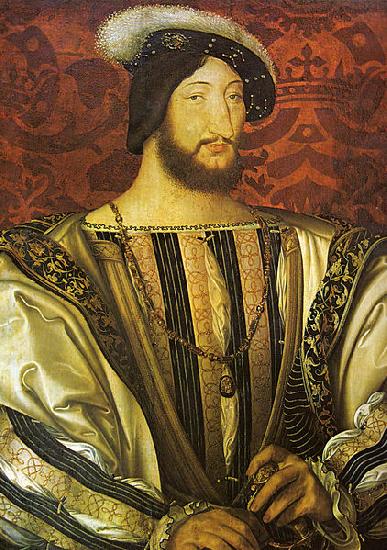 Jean Clouet Francis I of France France oil painting art
